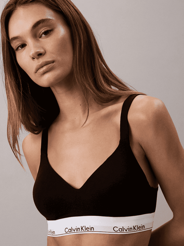 CALVIN KLEIN DAMES COTTON BRALETTE MET LIFTVULLING QF8500